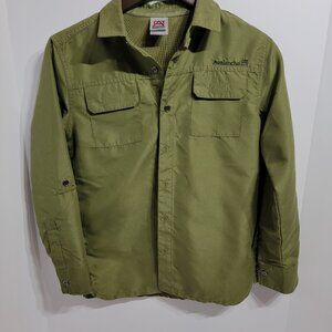 Boys Avalanche Outdoor Sports Long Sleeve Button Up Shirt